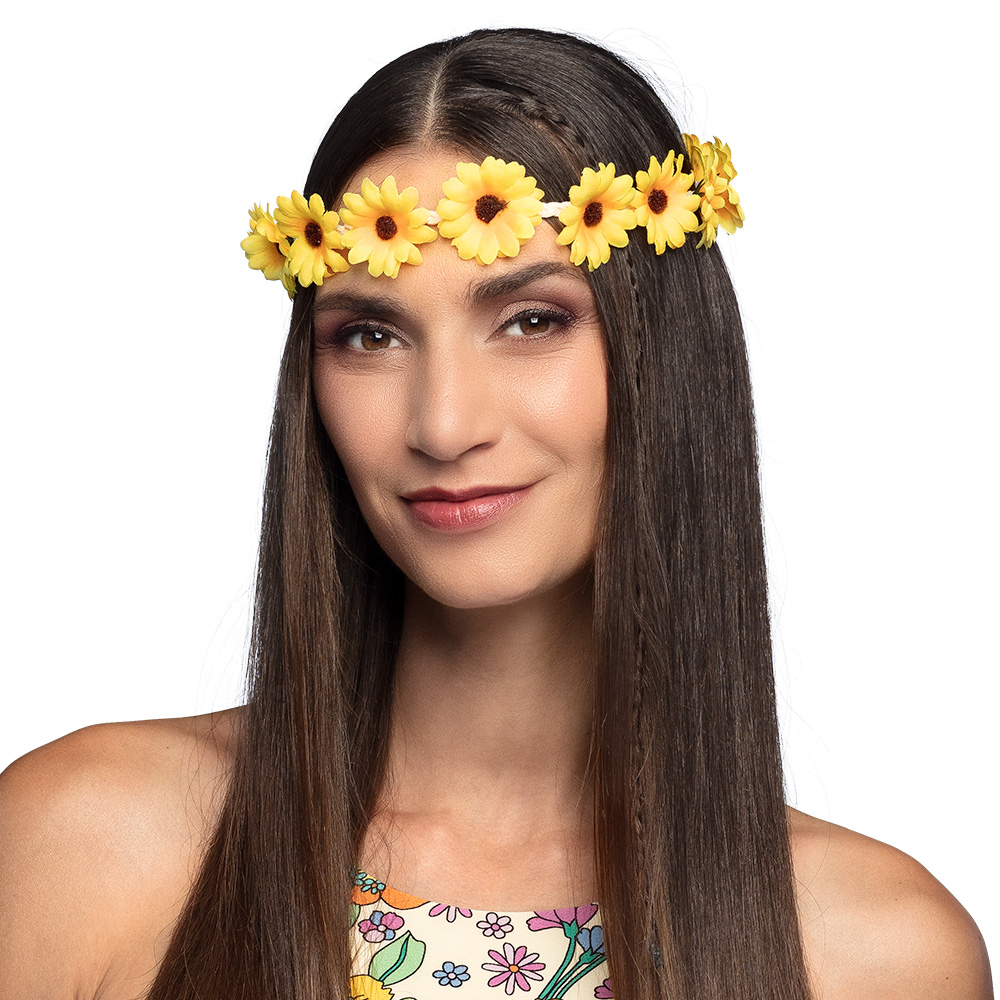 Hoofdband Zonnebloemen