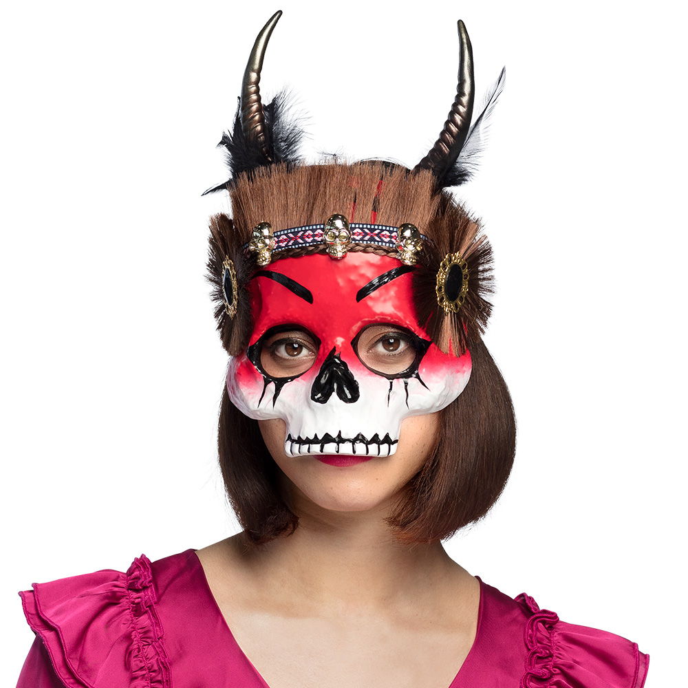 Halfmasker Voodoo Mawu