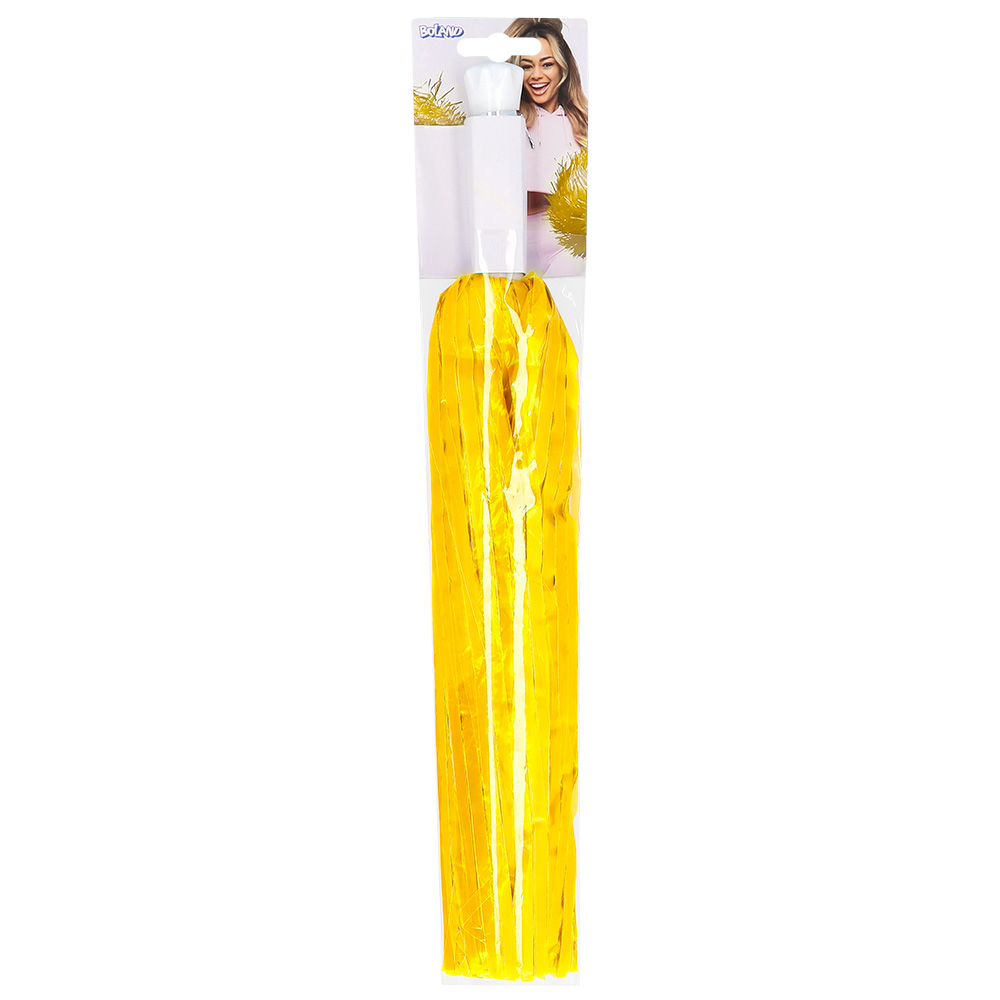 Pompom geel (34 cm)