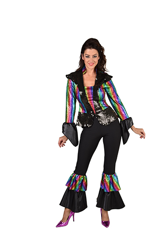 Disco Queen Rainbow XXL