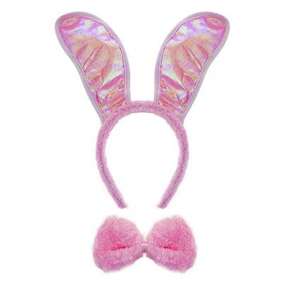 Bunny set 3dlg roze