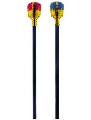 Scepter koning 48 cm 2 kleuren