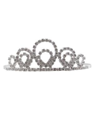 Tiara met diamantjes