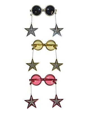 Bril met sterren 3 ass