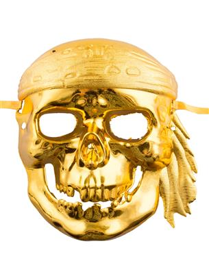 Masker piraat goud