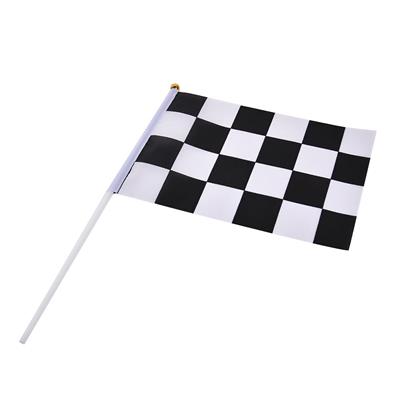 Race vlag 30 x 45 cm op stok