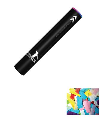 Confettikanon elektrisch 40 cm mix