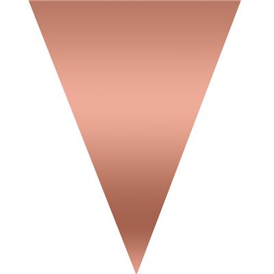 Vlaggenlijn 5M 10 Vlaggen Rosé koper