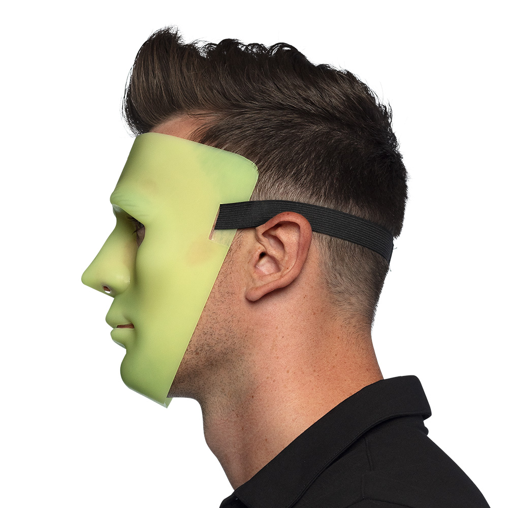 Gezichtsmasker mime Theater glow-in-the-dark
