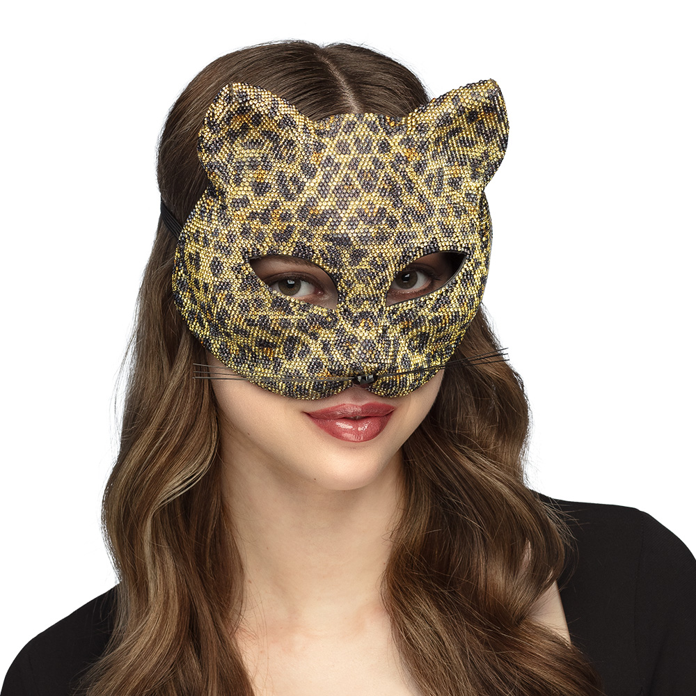 Halfmasker Diamond cat