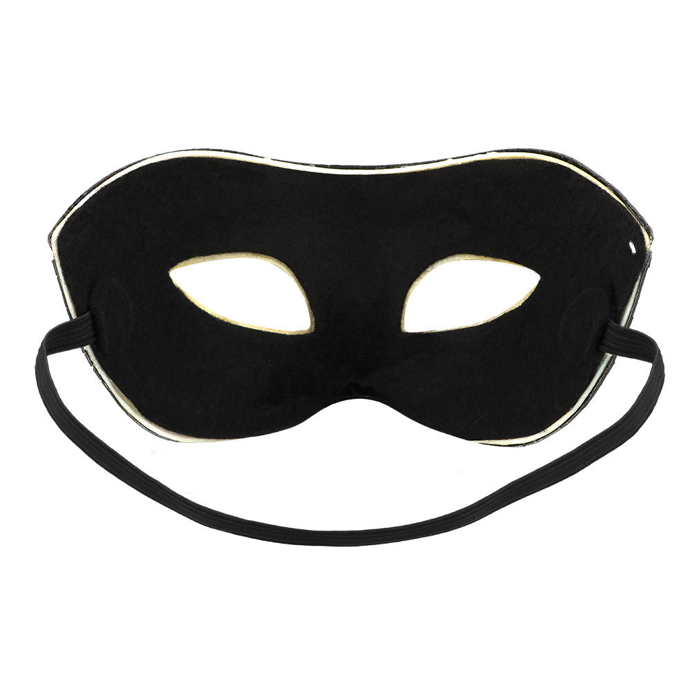 Oogmasker Disco goud