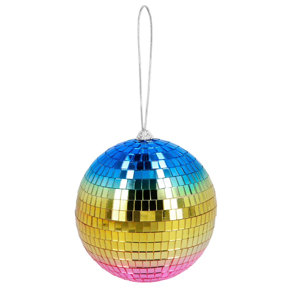 Disco bal regenboog (Ø 15 cm)
