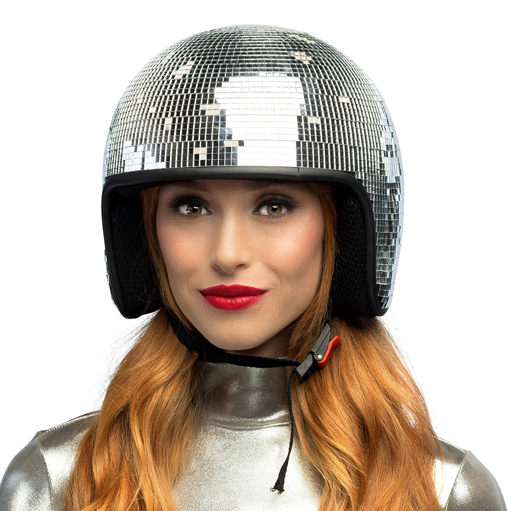 Helm Disco zilver