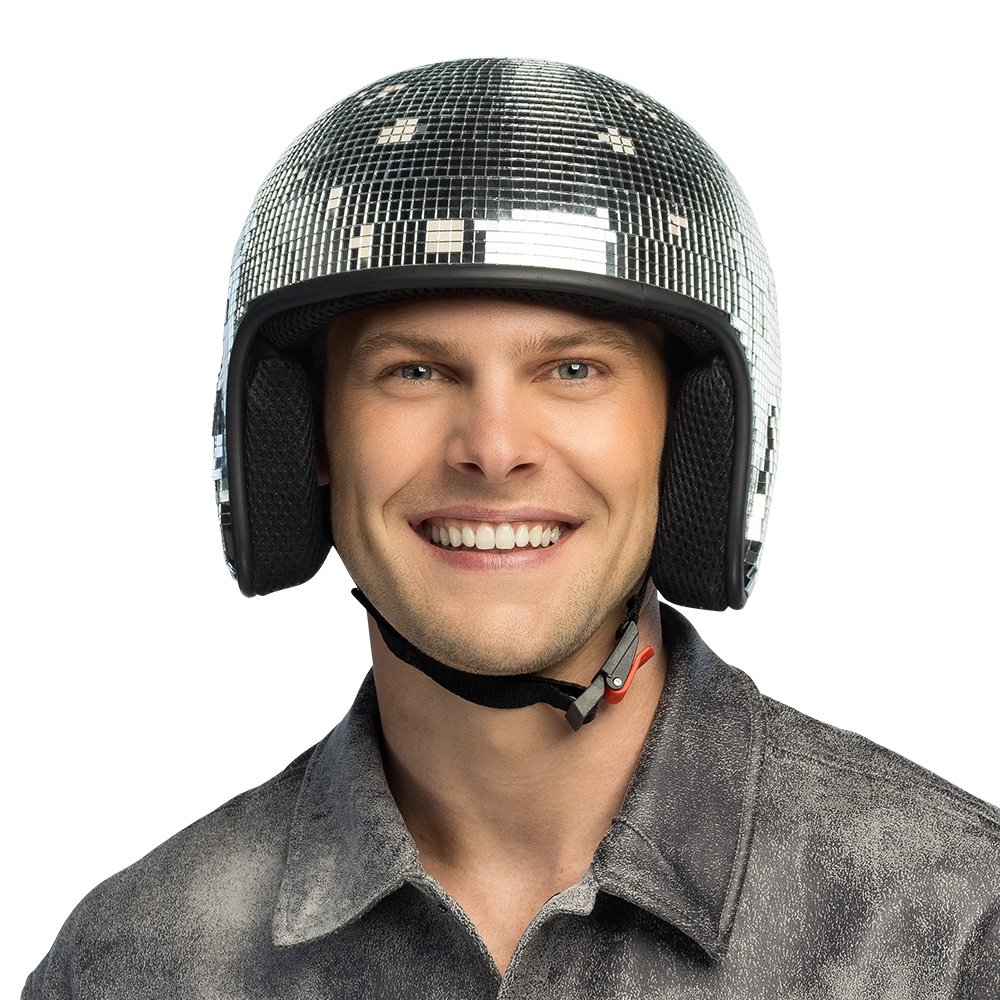 Helm Disco zilver