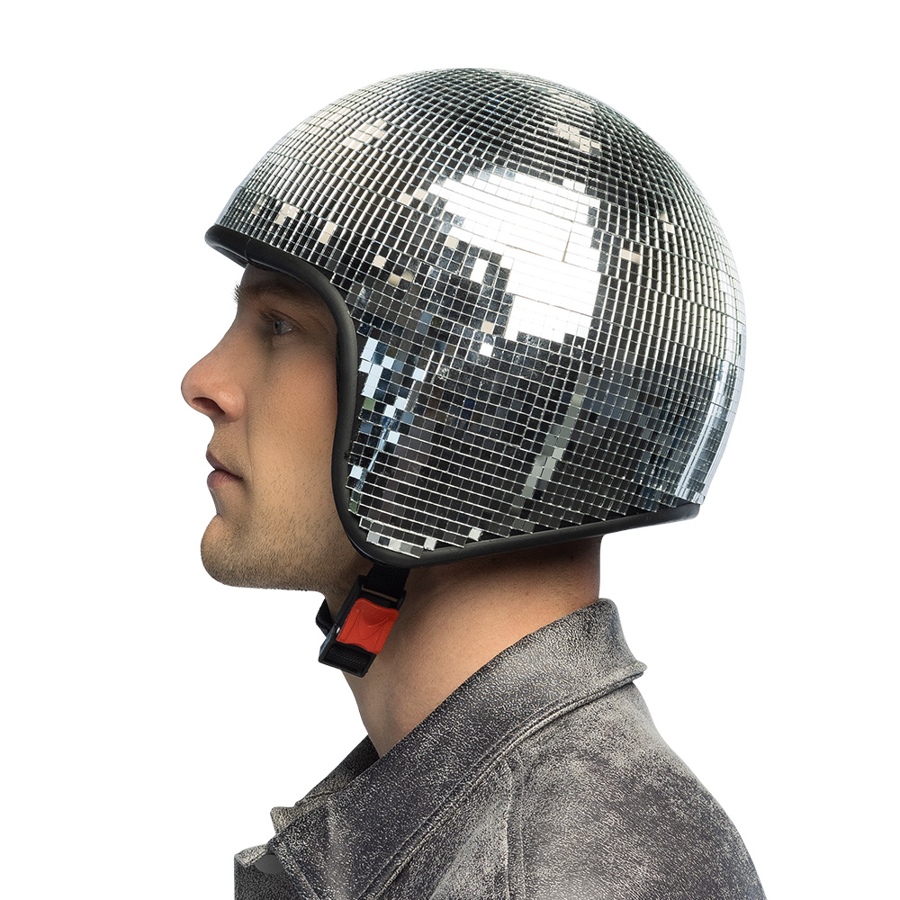 Helm Disco zilver