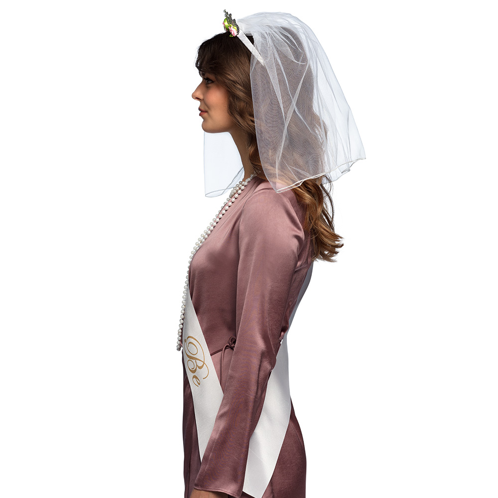 Set Bruid (diadeem, ketting en sjerp)