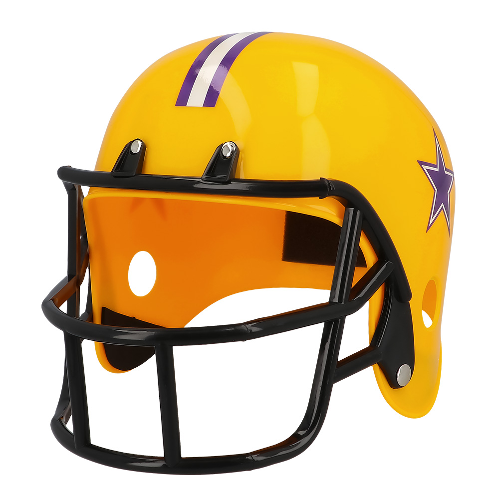 Helm American football geel