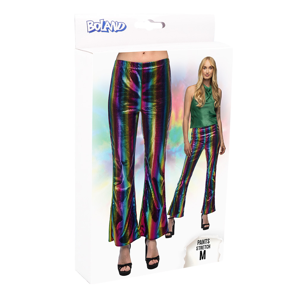 Flarebroek Rainbow (M stretch)