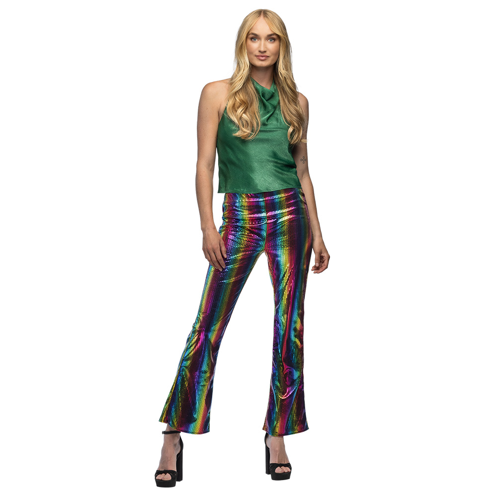 Flarebroek Rainbow (L/XL stretch)