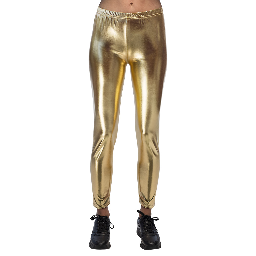 Legging Metallic goud (L/XL stretch)