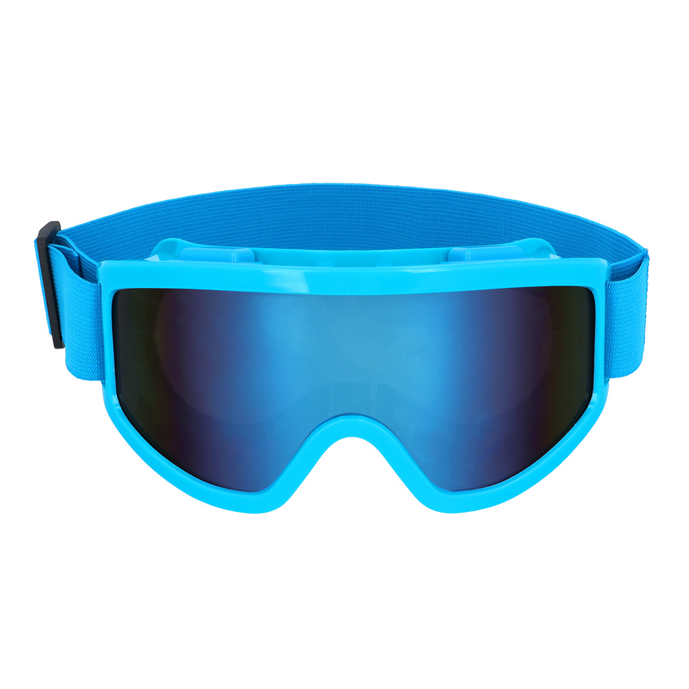 Party skibril neonblauw UV