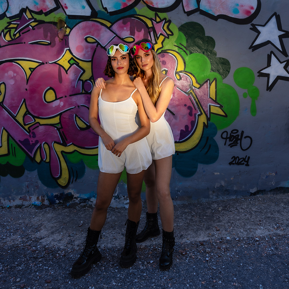 Partybril Festilove roze UV