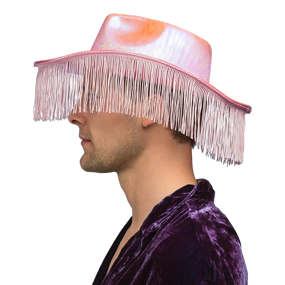 Cowboyhoed Fabulous lichtroze