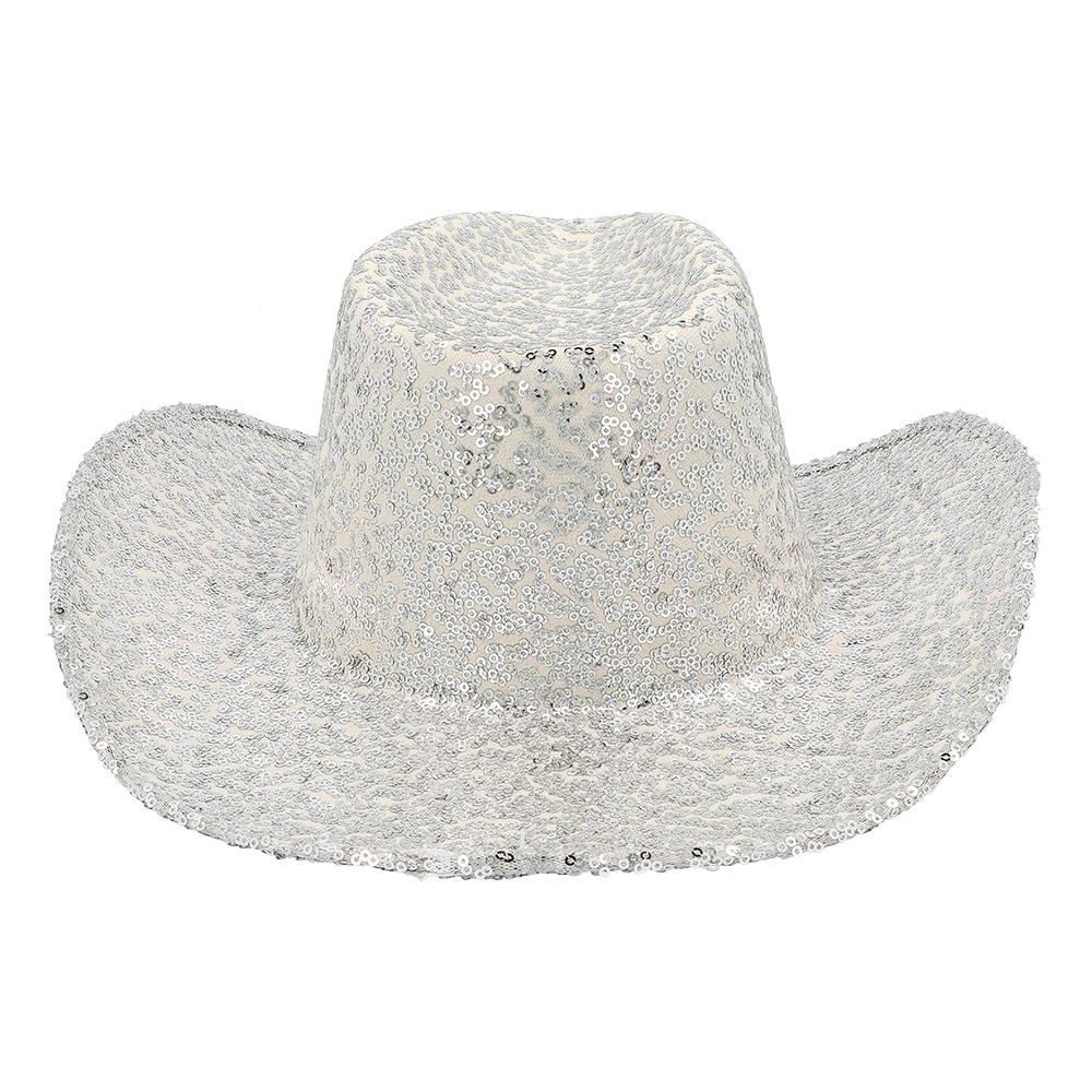 Cowboyhoed Rodeo Party zilver
