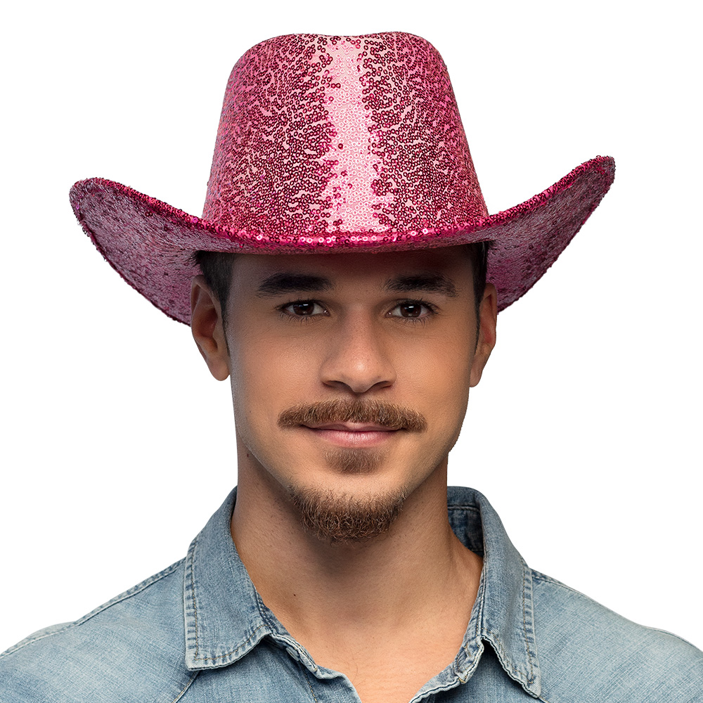 Cowboyhoed Rodeo Party roze