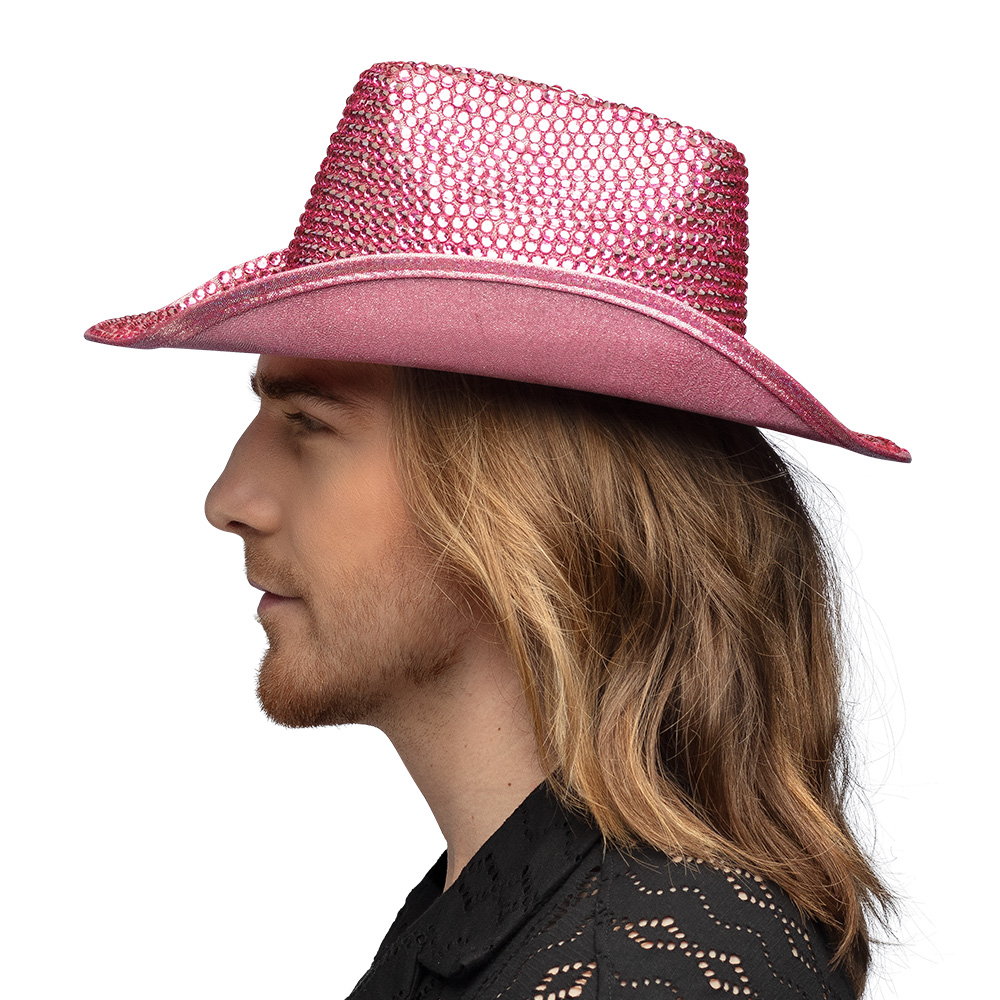 Cowboyhoed Tomorrow roze (high quality)