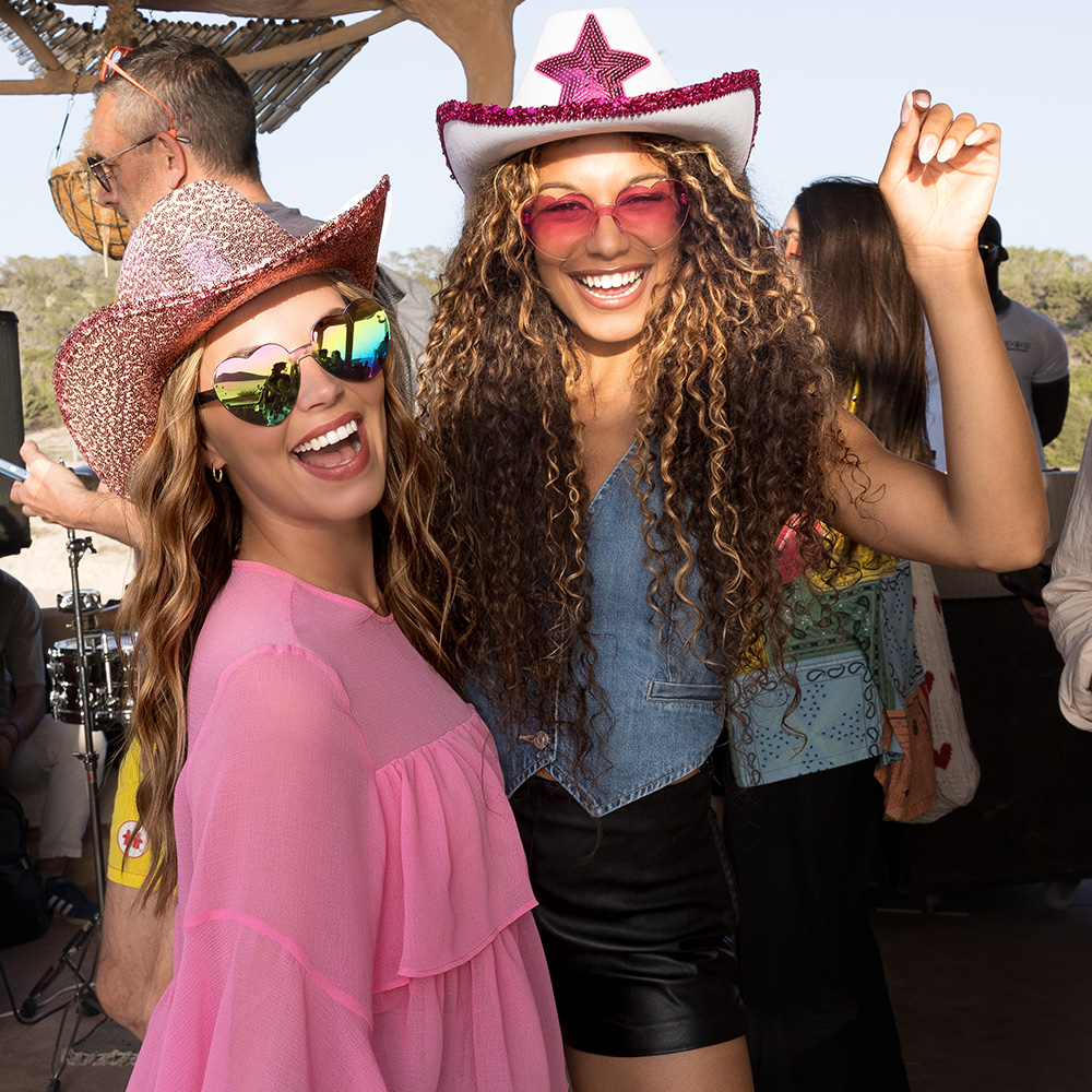 Cowboyhoed Tomorrow roze (high quality)