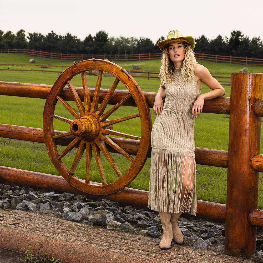 Cowboyhoed Groovy goud