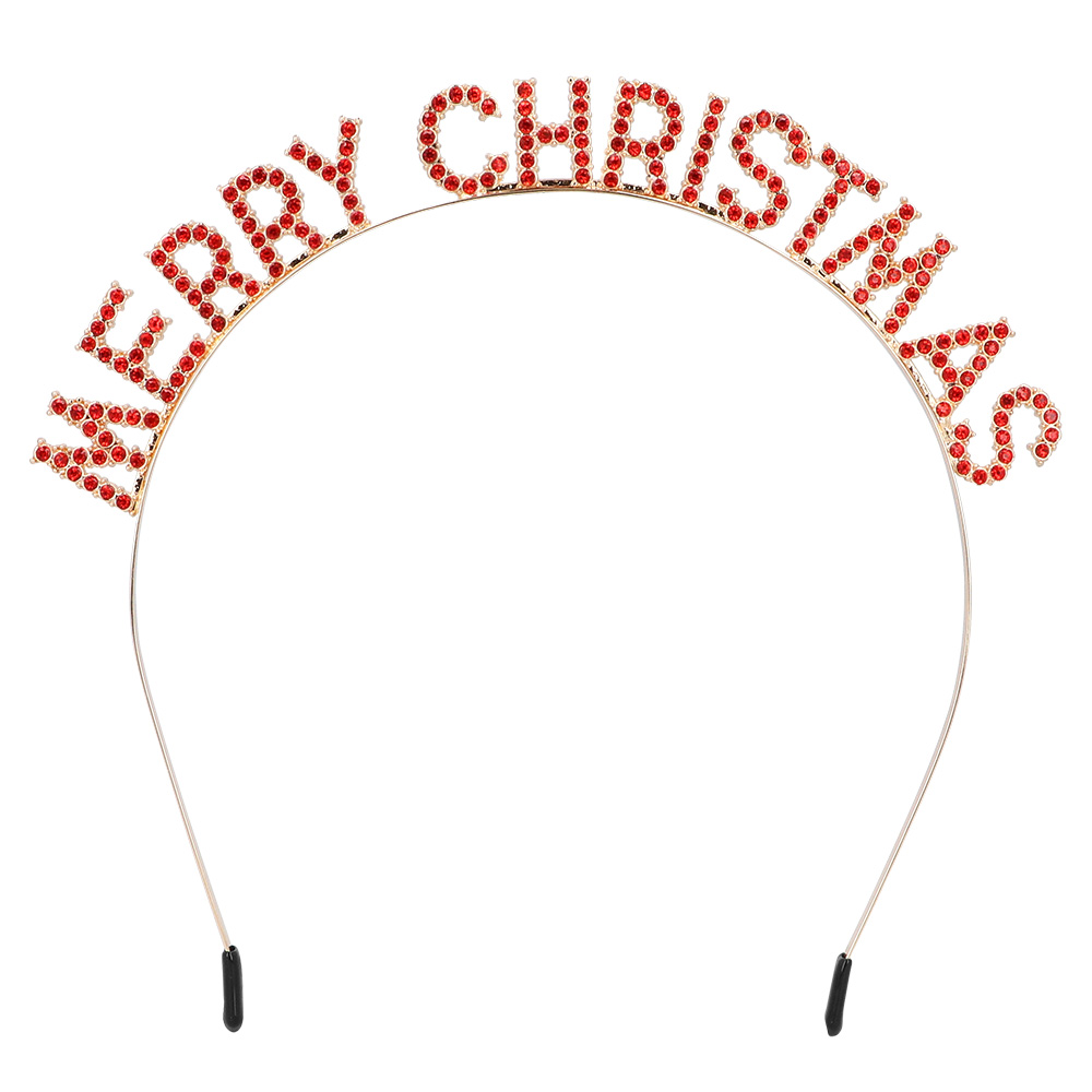 Metalen diadeem 'Merry Christmas'