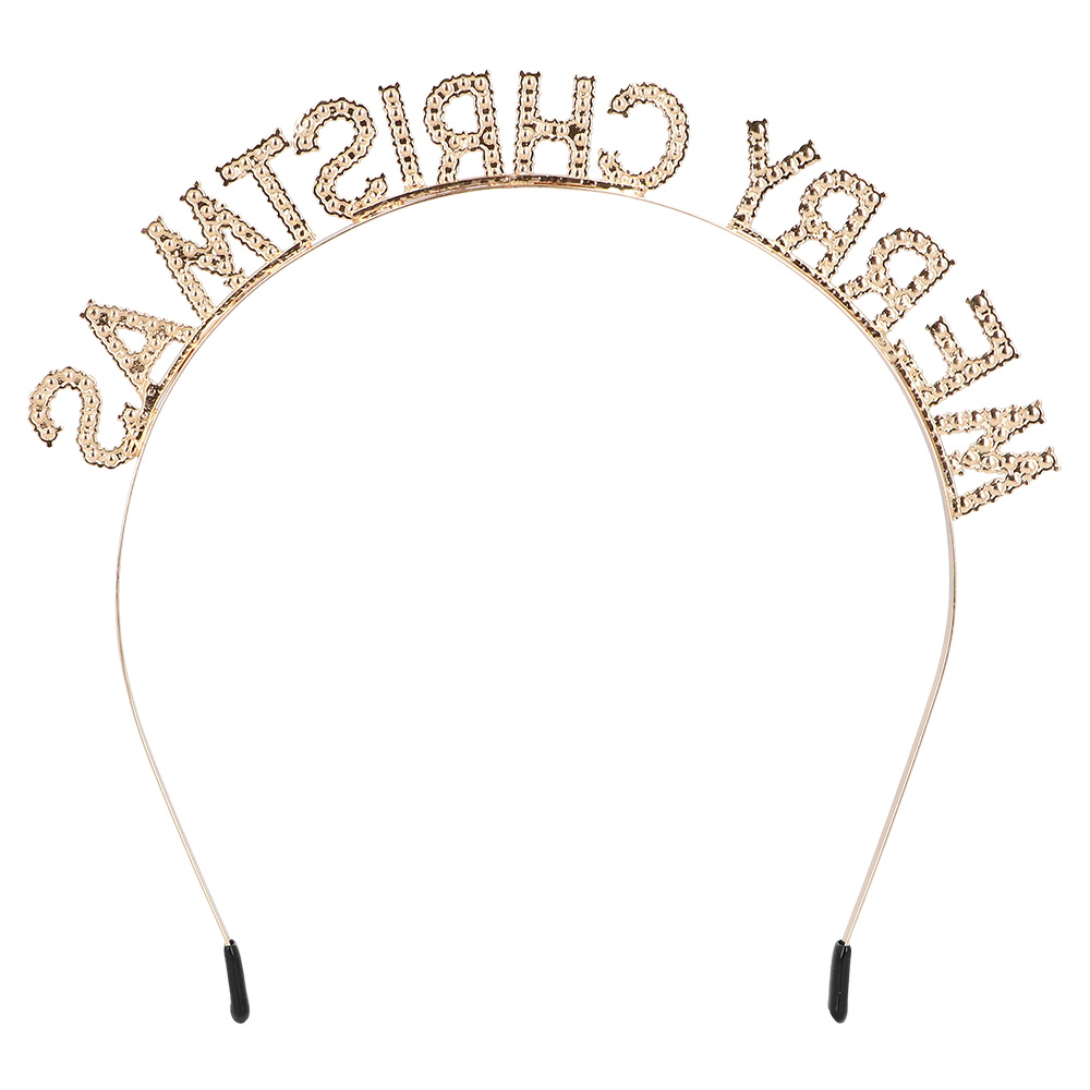 Metalen diadeem 'Merry Christmas'