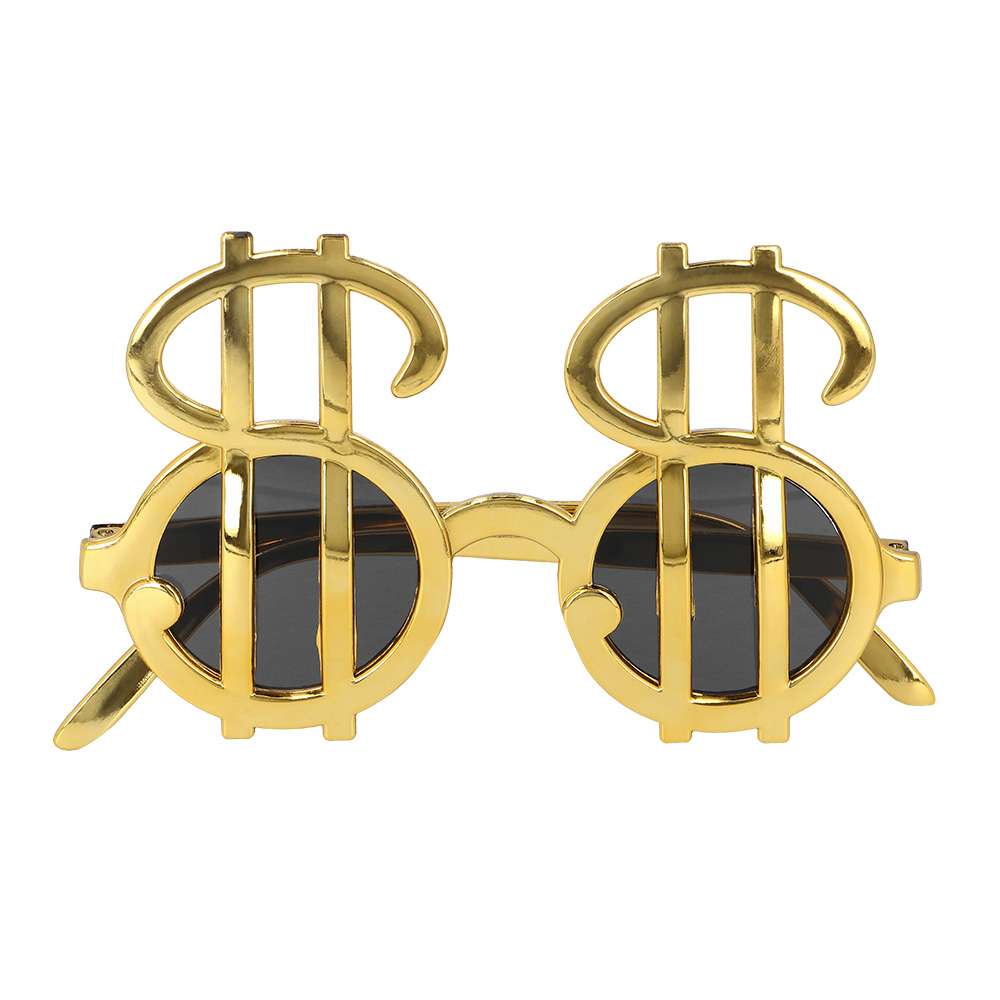 Set Dollar (partybril, vlinderstrik en bretels)