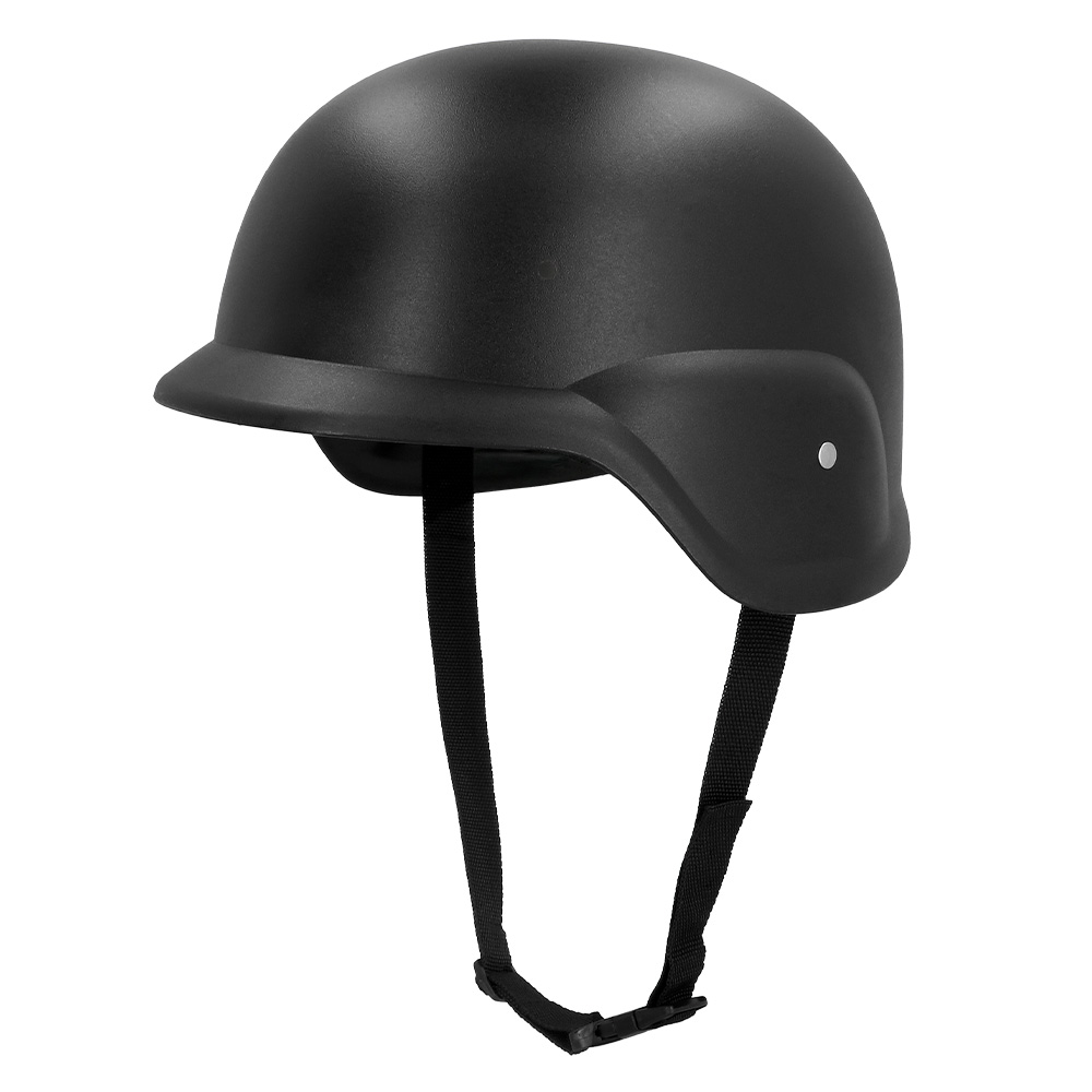 Tactische helm zwart (verstelbaar)