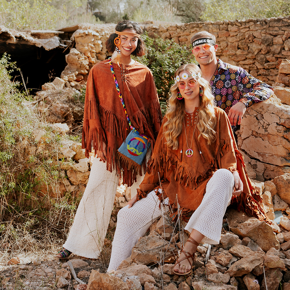 Poncho Hippie boho (one size) premium quality