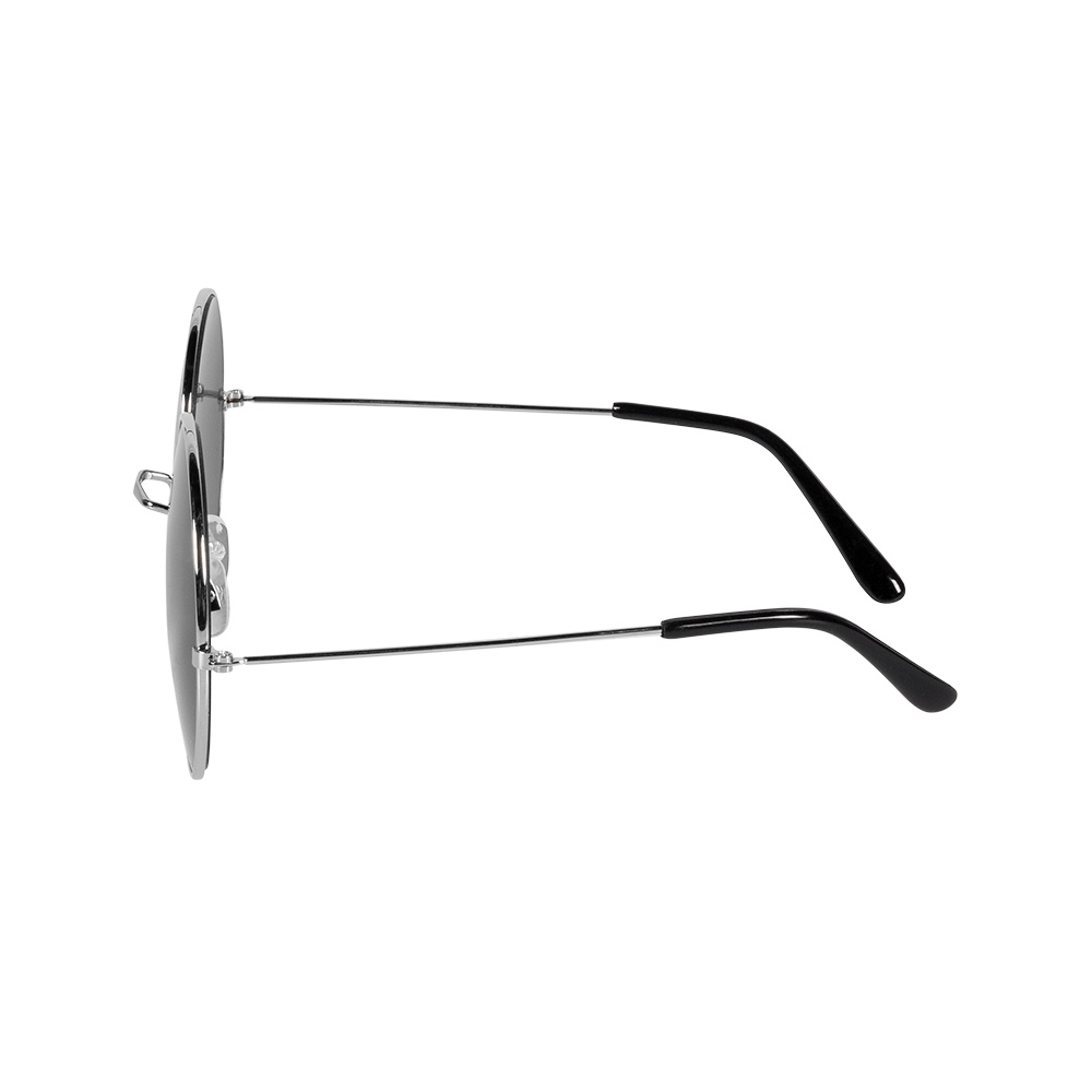 Partybril Hippie XL grijs