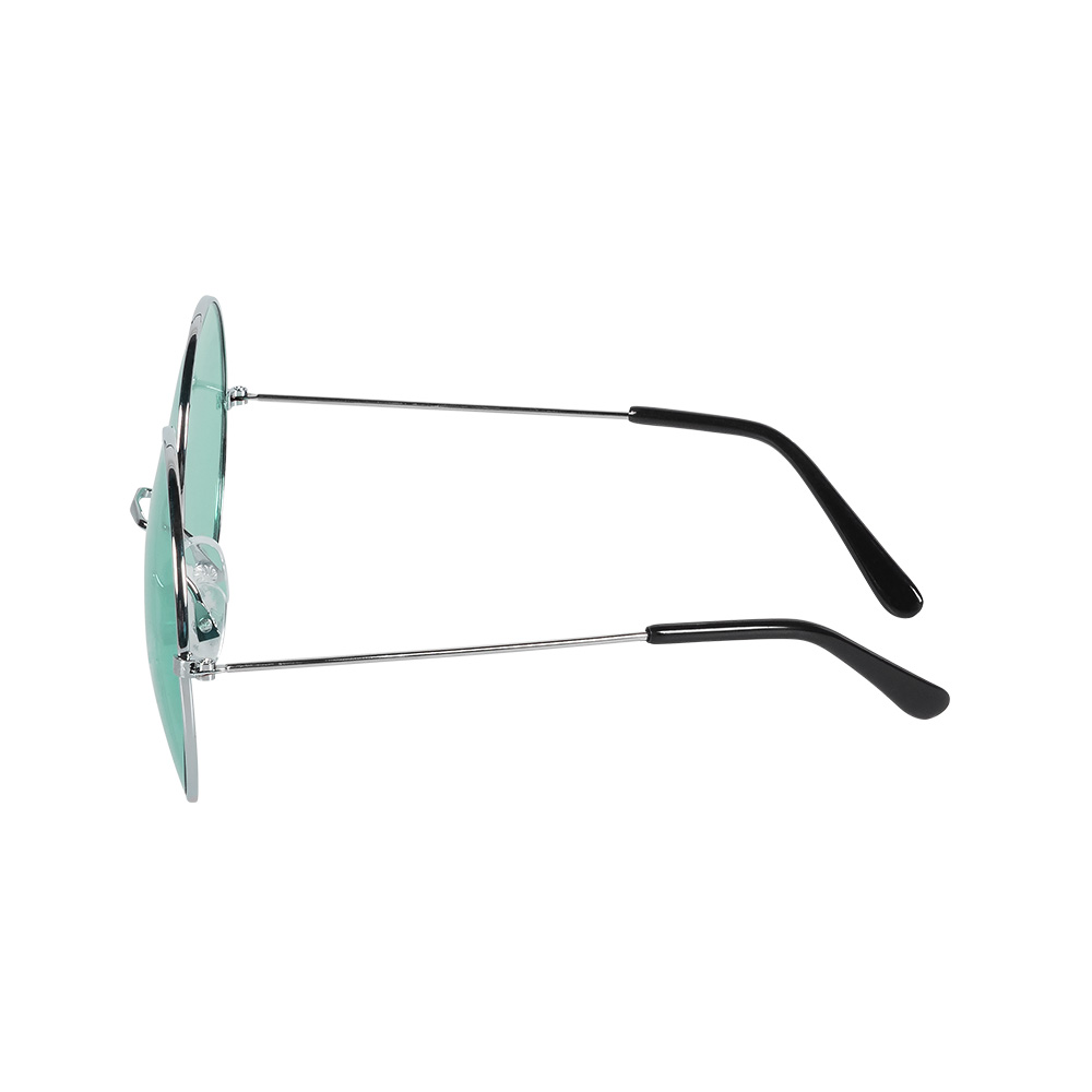 Partybril Hippie XL groen