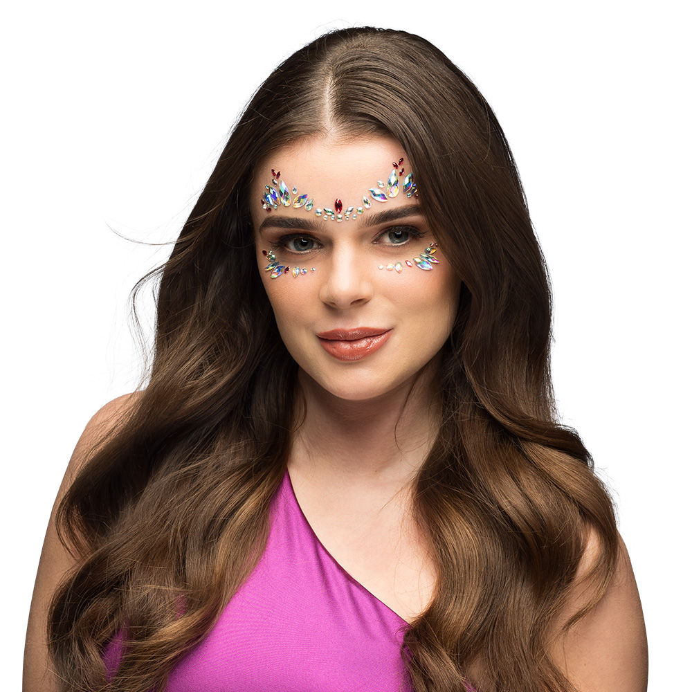 Gezichtsjuwelen plaksteentjes Florence