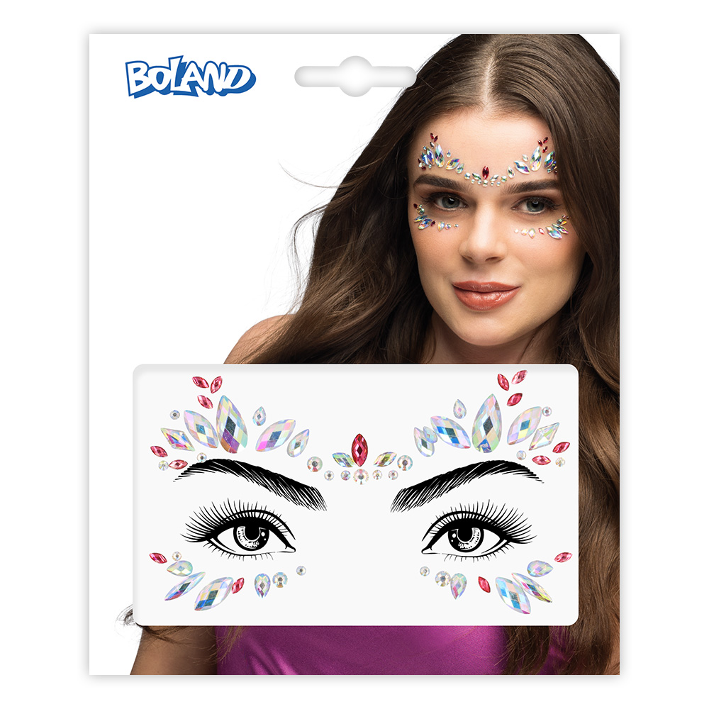 Gezichtsjuwelen plaksteentjes Florence