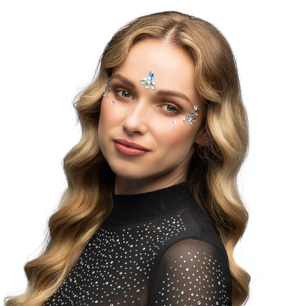 Gezichtsjuwelen plaksteentjes Joy