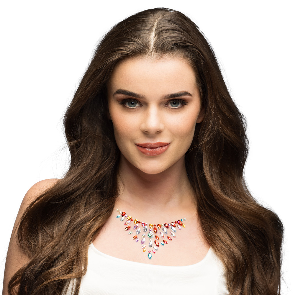 Lichaamsjuwelen plaksteentjes Priscilla