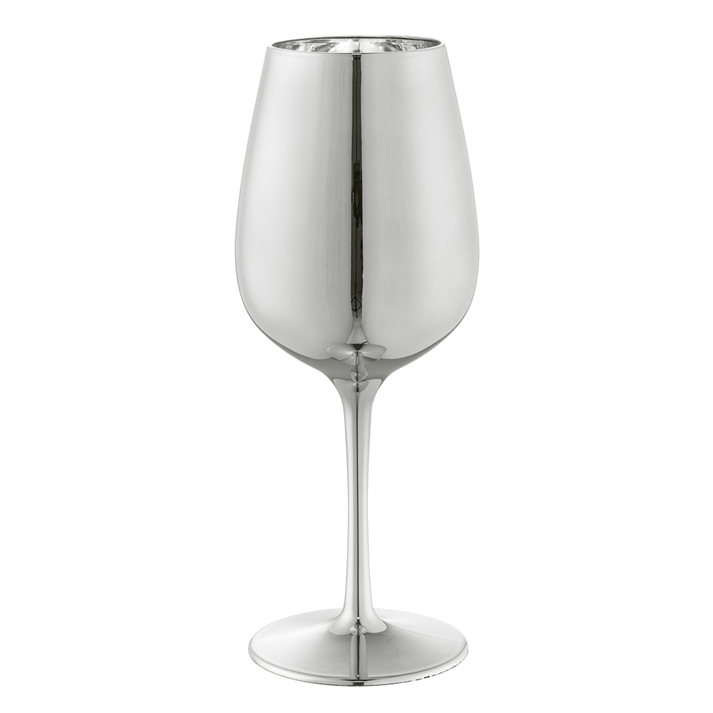 Beker Glamour zilver (45 cl)