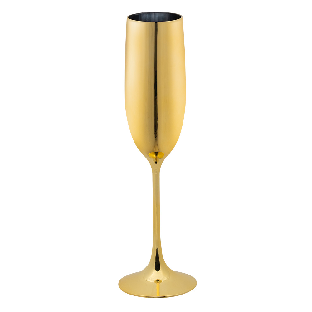 Beker Bubbles goud (12,5 cl)