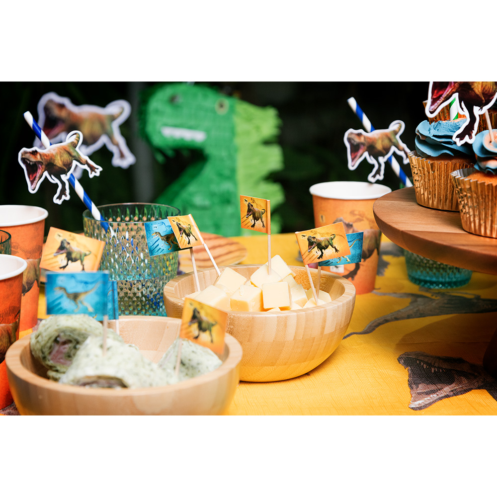 Kartonnen slinger T-Rex (3 m)