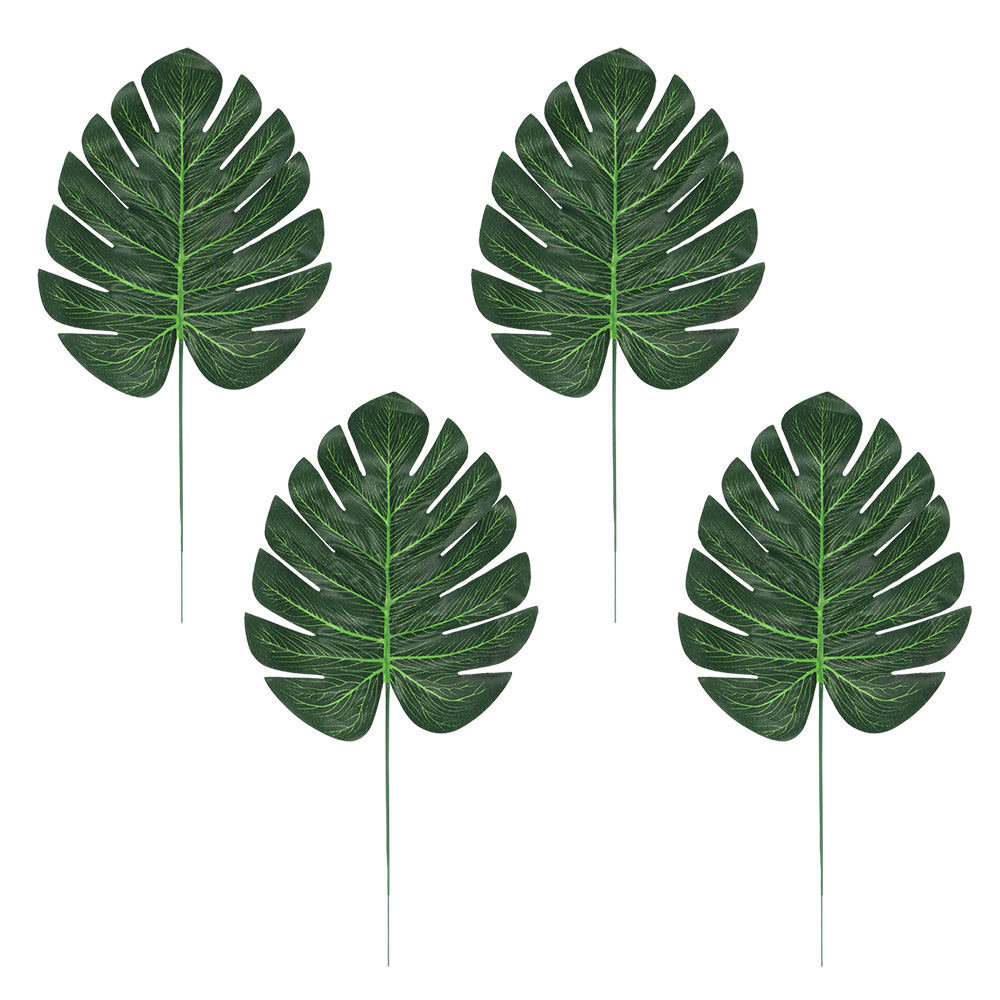 Set 4 palmbladeren Exotic
