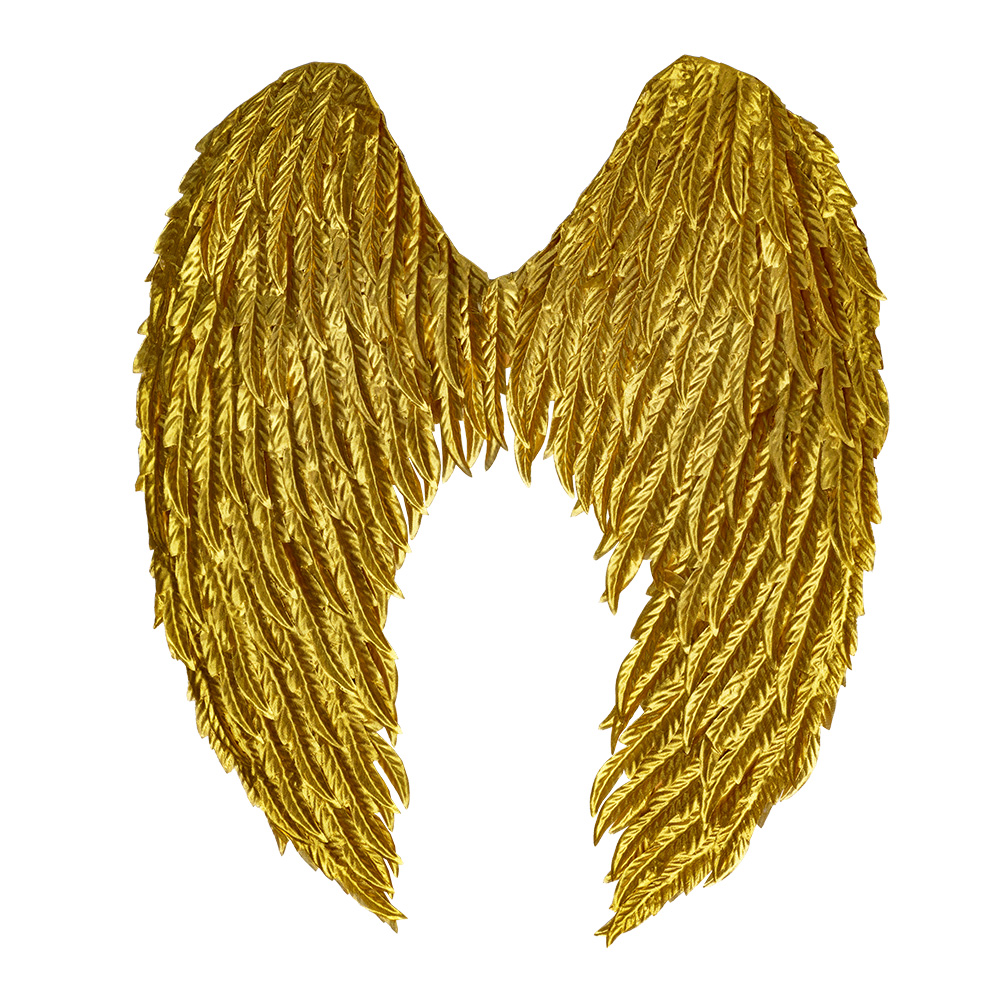 Engelenvleugels Glam goud (55 x 50 cm)