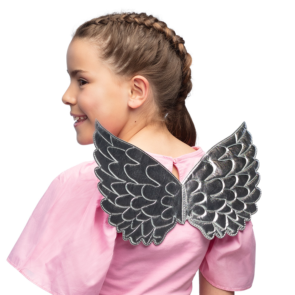 Engelenvleugels Aurora zilver (23 x 45 cm)