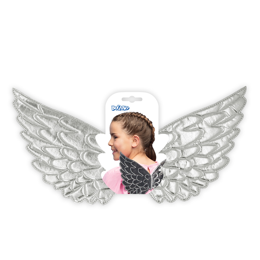 Engelenvleugels Aurora zilver (23 x 45 cm)